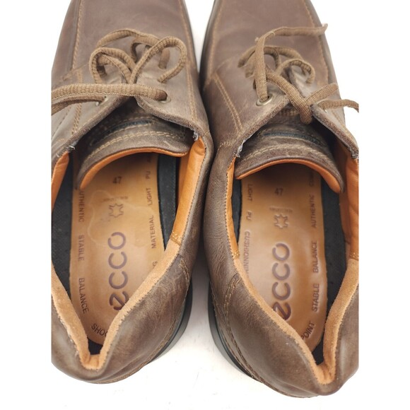 ECCO Bicycle-Toe Brown 13-13.5 (47 EU) Men Helsinki Dress Shoes